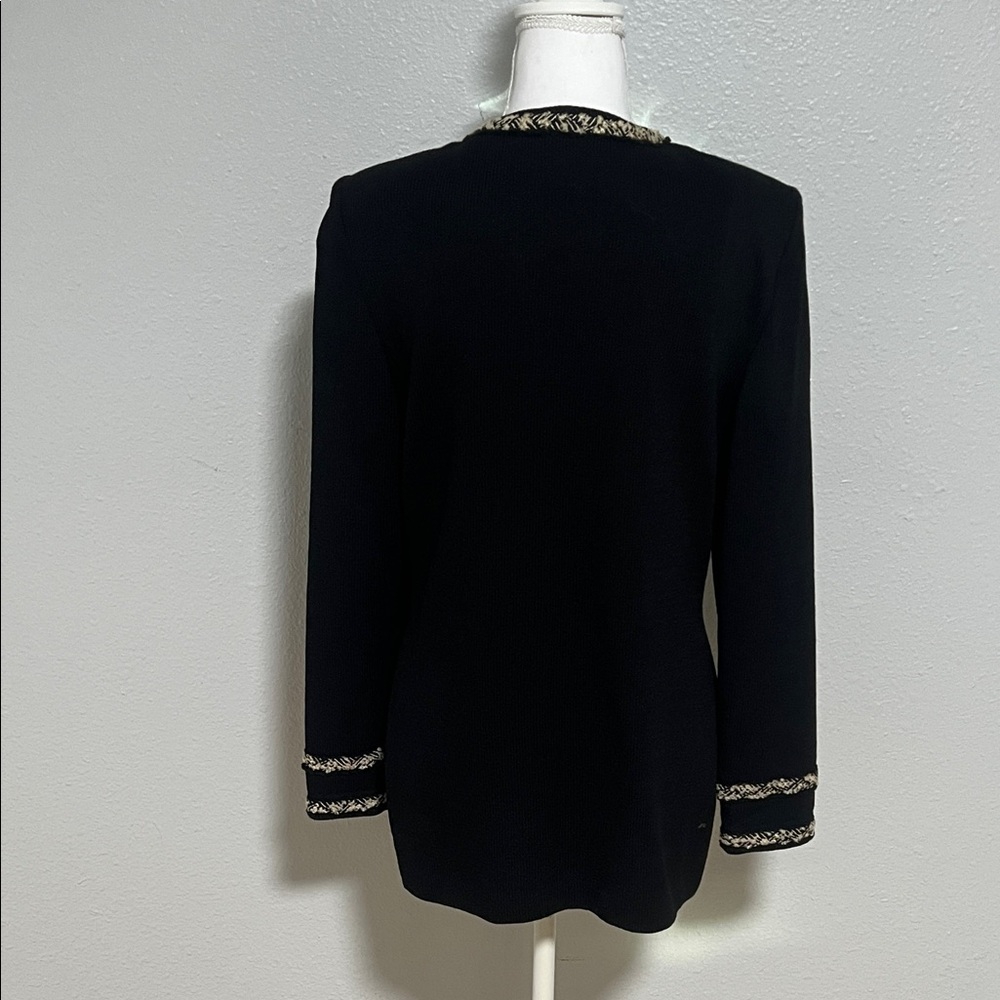 St. John Collection Knit Suit Jacket – Size 4 - Picture 8 of 10